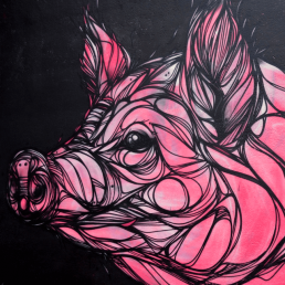 Graffiti Profilbilder (Schwein)